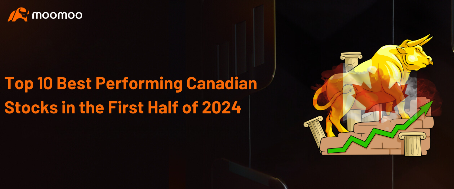 Top 10 Best Performing Canadian Stocks in 2024 -1