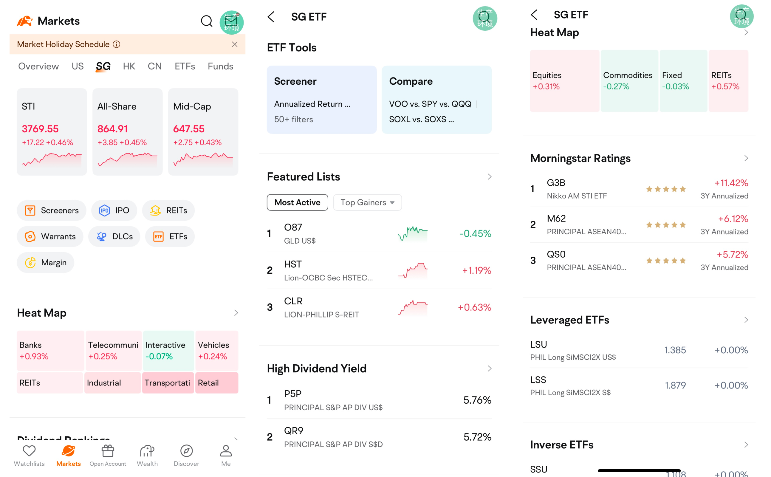 如何在新加坡投资ETF