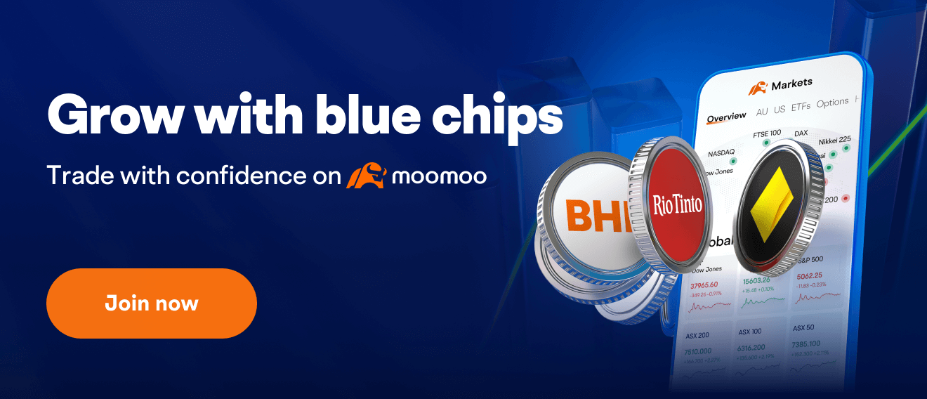 trade blue chips on moomoo