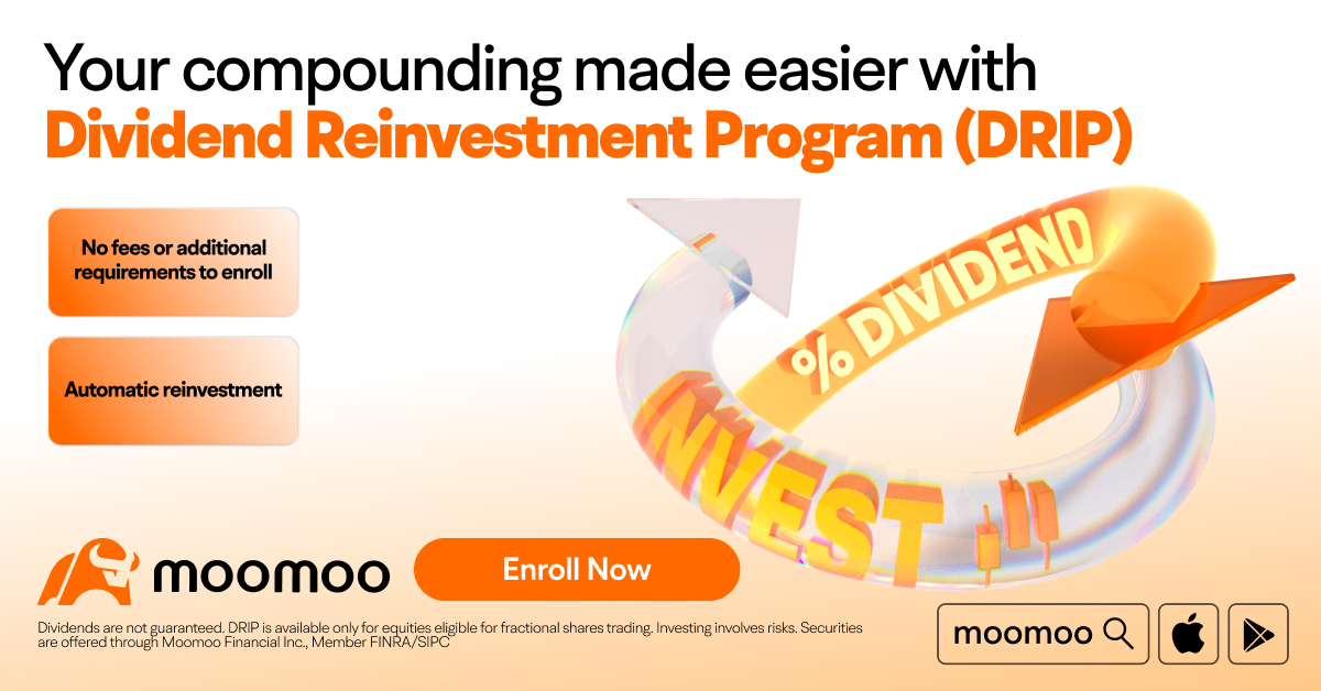 moomoo Dividend Reinvestment Program (DRIP)