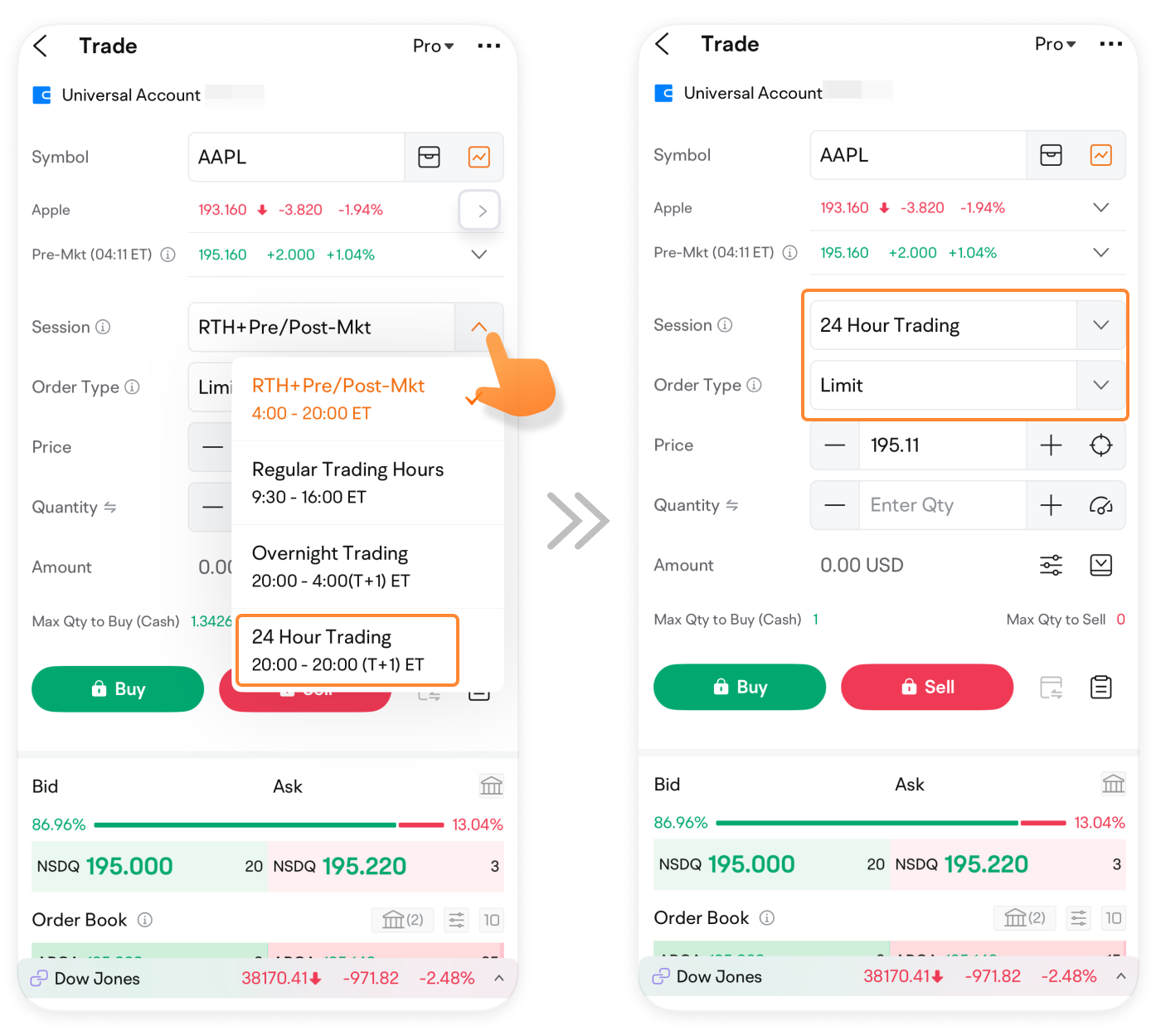 全时段交易：美股交易不打烊