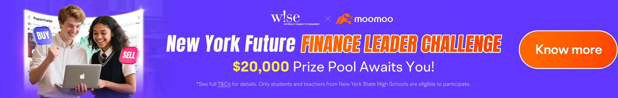 w!se x moomoo paper trading challenge