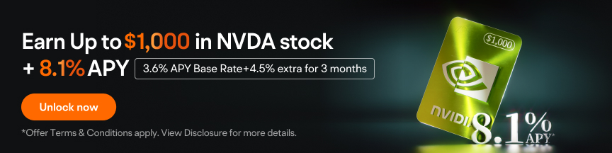 moomoo歡迎獎金8.1% APY和$1000 NVDA股票