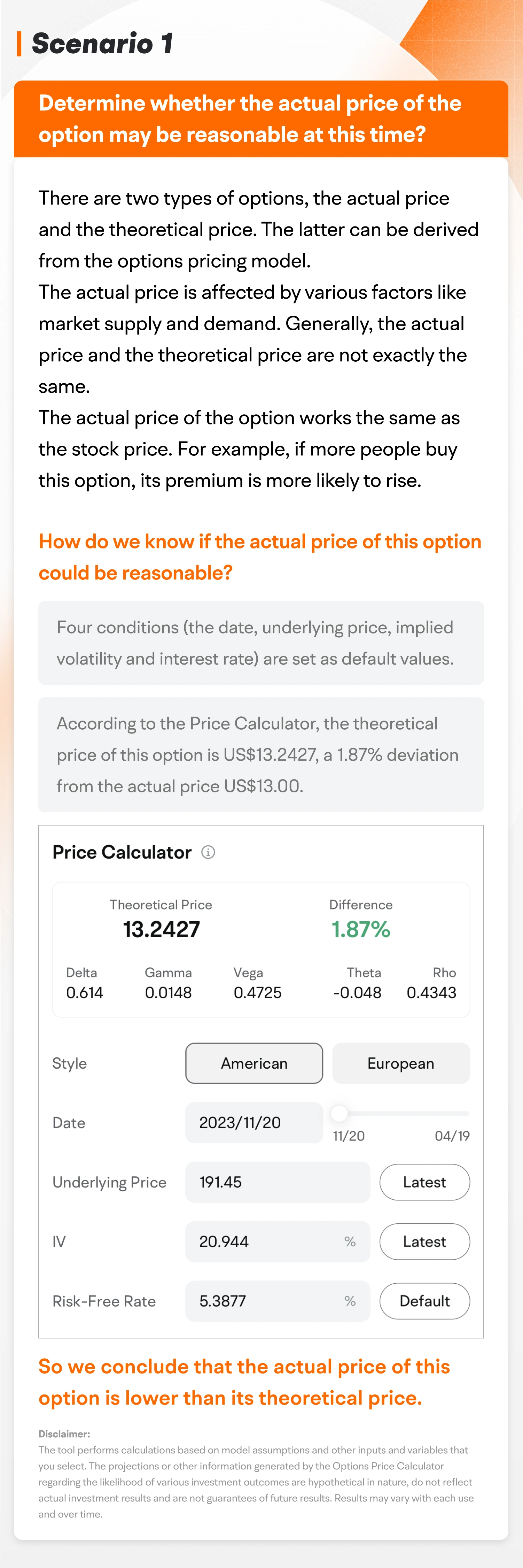 how to calculate call option profit