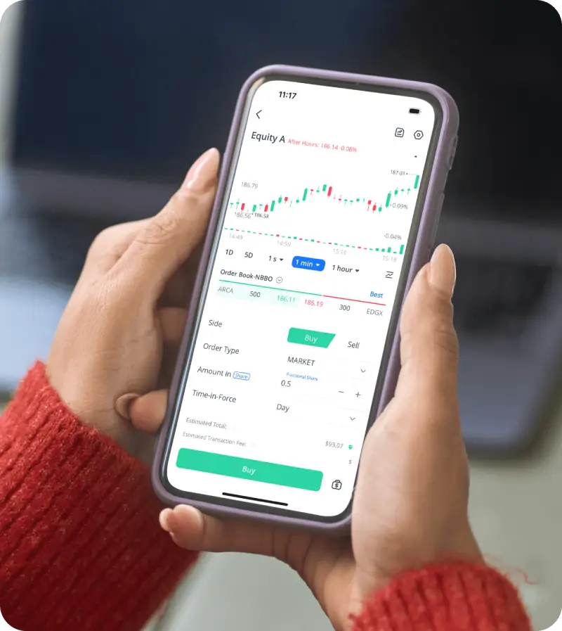 webull interface