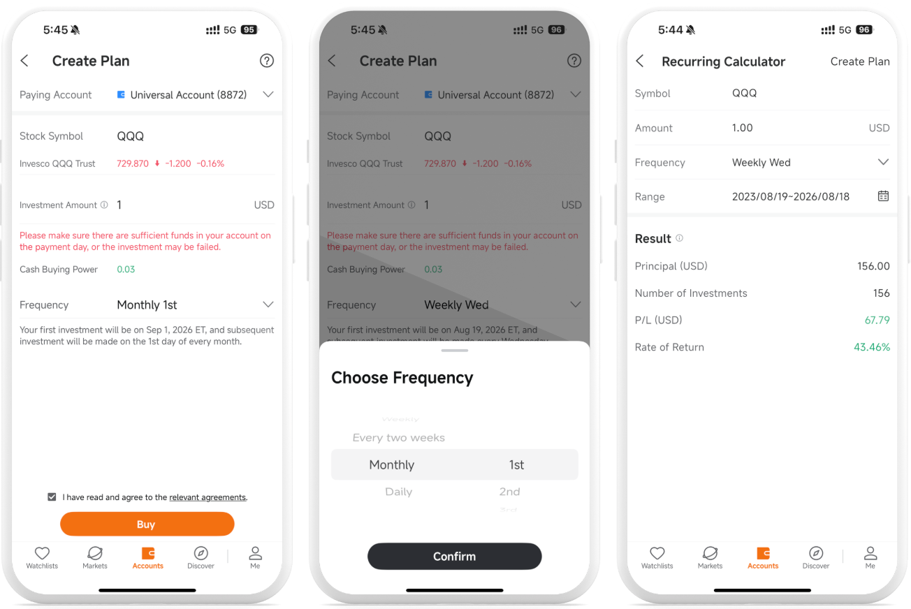 recurring calculator