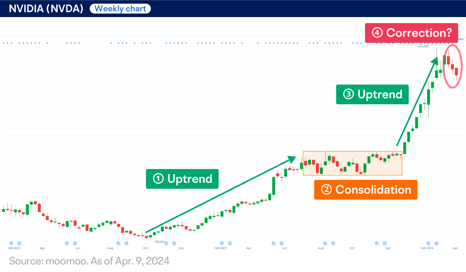Nvidia is entering correction territory. Is it a warning signal? (04/09/2024) -4