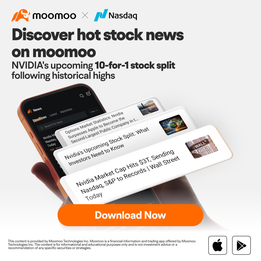 discover nvidia 10-for-1 stock split news on moomoo