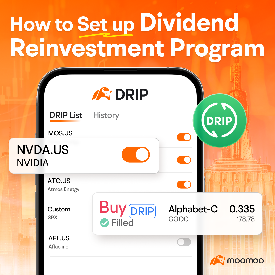how to set up dividend reinvestment plan