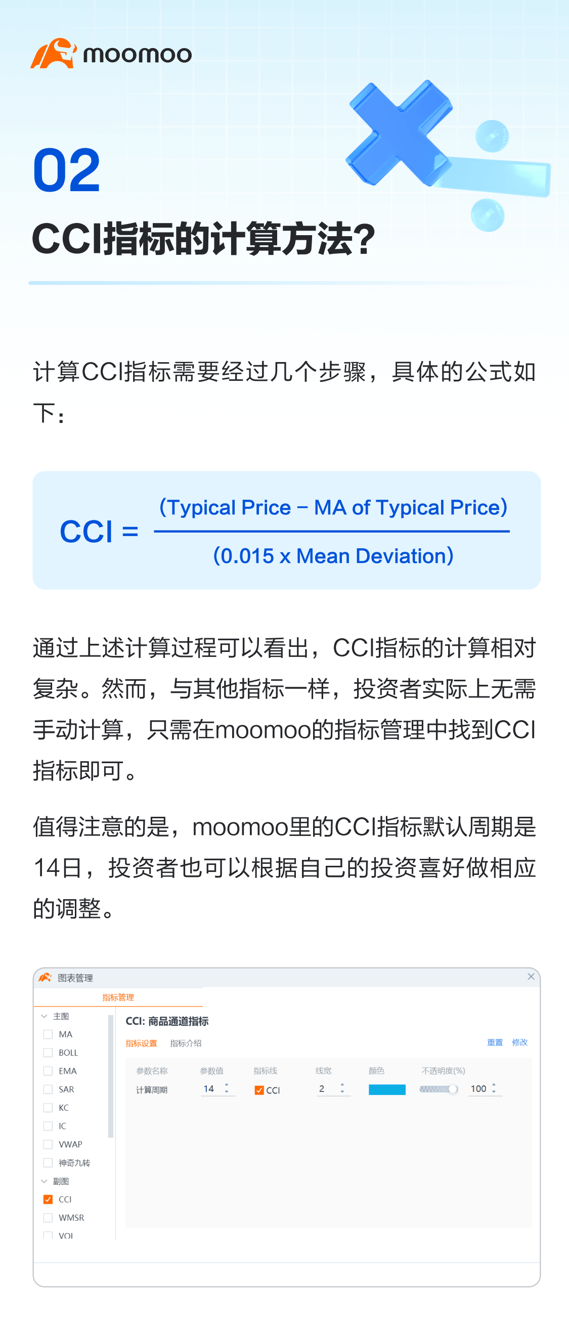 商品通道指标（CCI）：评估超买超卖识别逆转信号