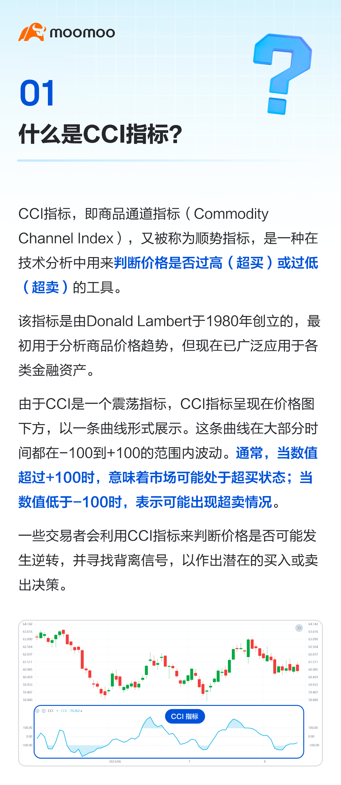 商品通道指标（CCI）：评估超买超卖识别逆转信号